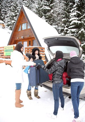 18 year old girl is pleasured with sex toys in canvas sneakers by man friend